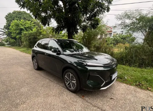 Teknologi rahasia hemat BBM Geely Starray EM-i PHEV. (Sumber: Poskota/Aldi Harlanda Irawan)