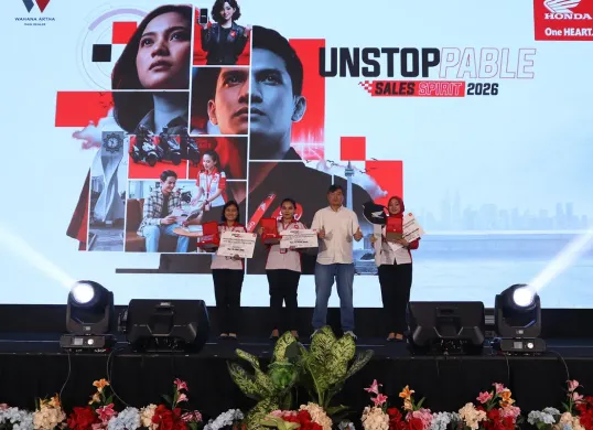 WMS menggelar Sales Rewarding 2026 bertema UNSTOPPABLE SALES SPIRIT (Sumber: PT WMS)