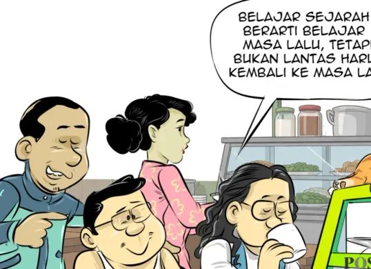 Ilustrasi Obrolan Warteg, Jumat 22 Mei 2026. (Sumber: Poskota/Arif Setiadi)