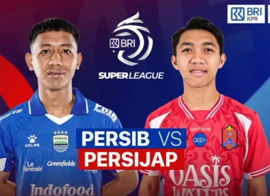 Link live streaming Persib vs Persijap. (Sumber: Vidio)