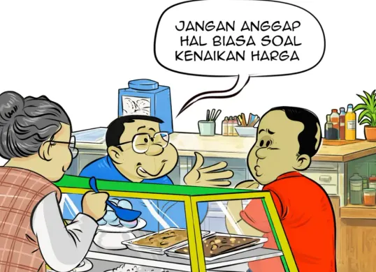 Ilustrasi Obrolan Warteg, Senin, 25 Mei 2026. (Sumber: Poskota/Arif Setiadi)
