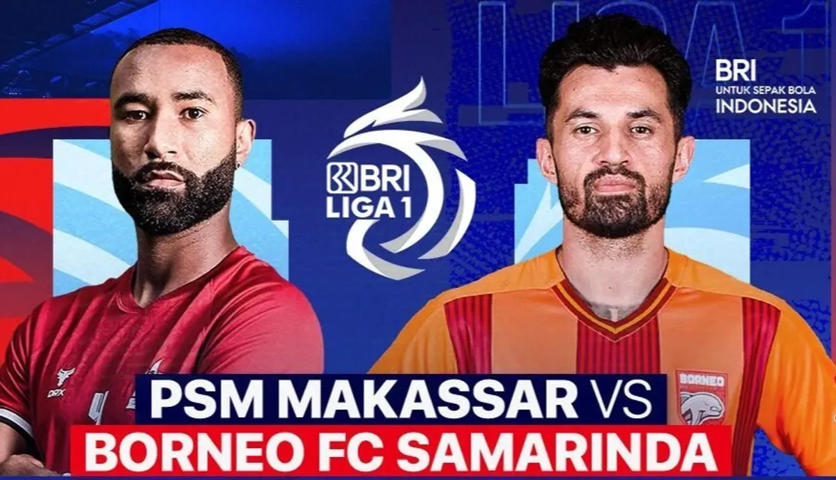 Link streaming PSM Makassar vs Borneo FC. (Sumber: Vidio)