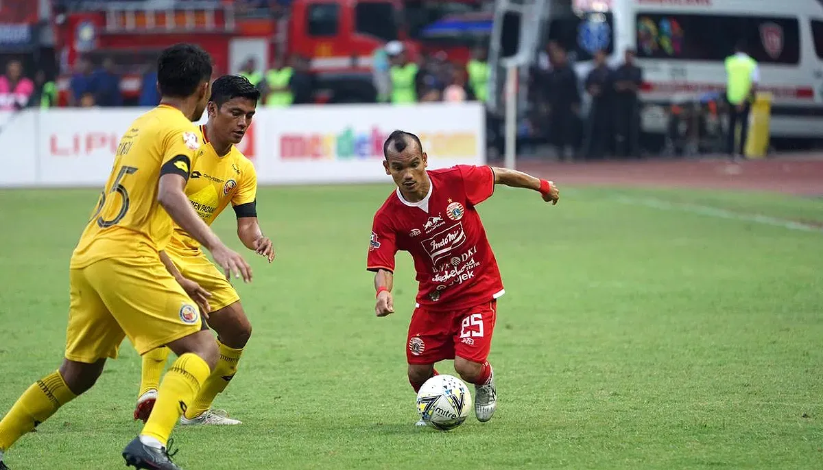 Pertemuan Persija Jakarta vs Semen Padang di Stadion GBK, pada Liga 1 musim 2019, kedua tim kembali bertemu setelah lima tahun. (Sumber: Persija.id)