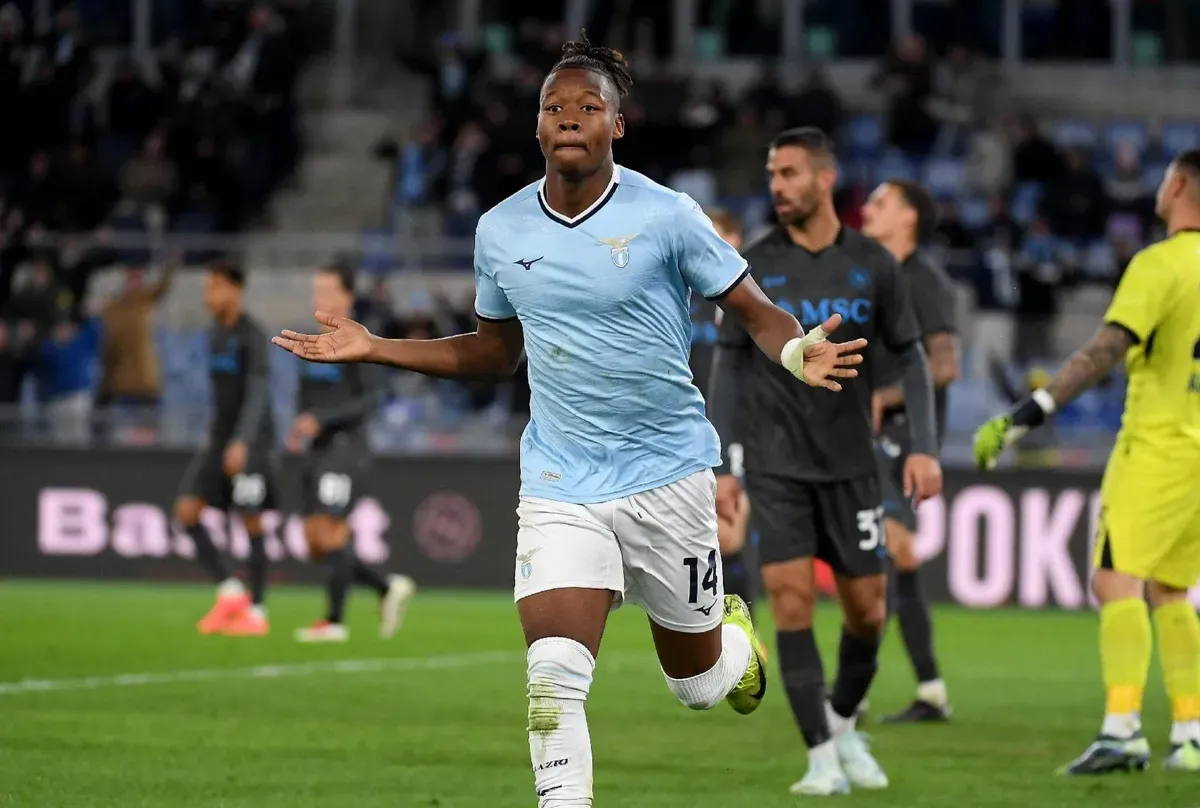 Napoli kembali gugur di babak 16 besar Coppa Italia setelah takluk dari Lazio dengan skor 3-1.  (Sumber: X/ SiaranBolaLive)