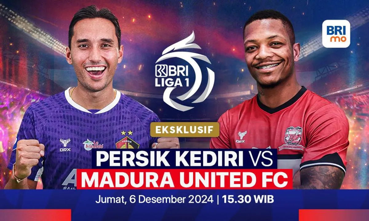 Cara Nonton Streaming Pertandingan Persik Kediri Vs Madura United Pekan