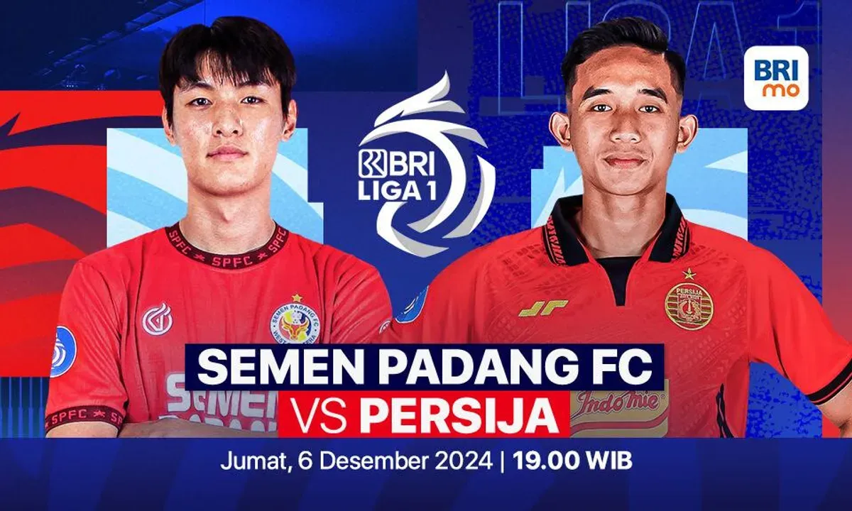 Streaming pertandingan antara Semen Padang vs Persija Jakarta di pekan ke-13 Liga 1 2024-2025.  (Sumber: Vidio)