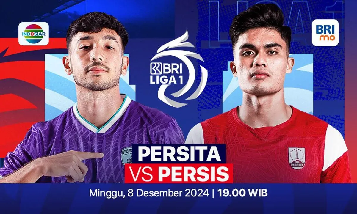 Link live streaming pertandingan Persita Tangerang vs Persis Solo, pada pekan ke-13 Liga.  (Sumber: Vidio)