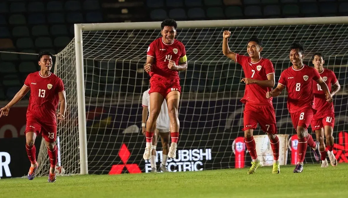 Selebrasi Asnawi Mangkualam setelah mencetak gol ke gawang Myanmar di laga pertama Grup B Piala AFF 2024, namun golnya tak diakui AFF. (Sumber: aseanutdfc.com)