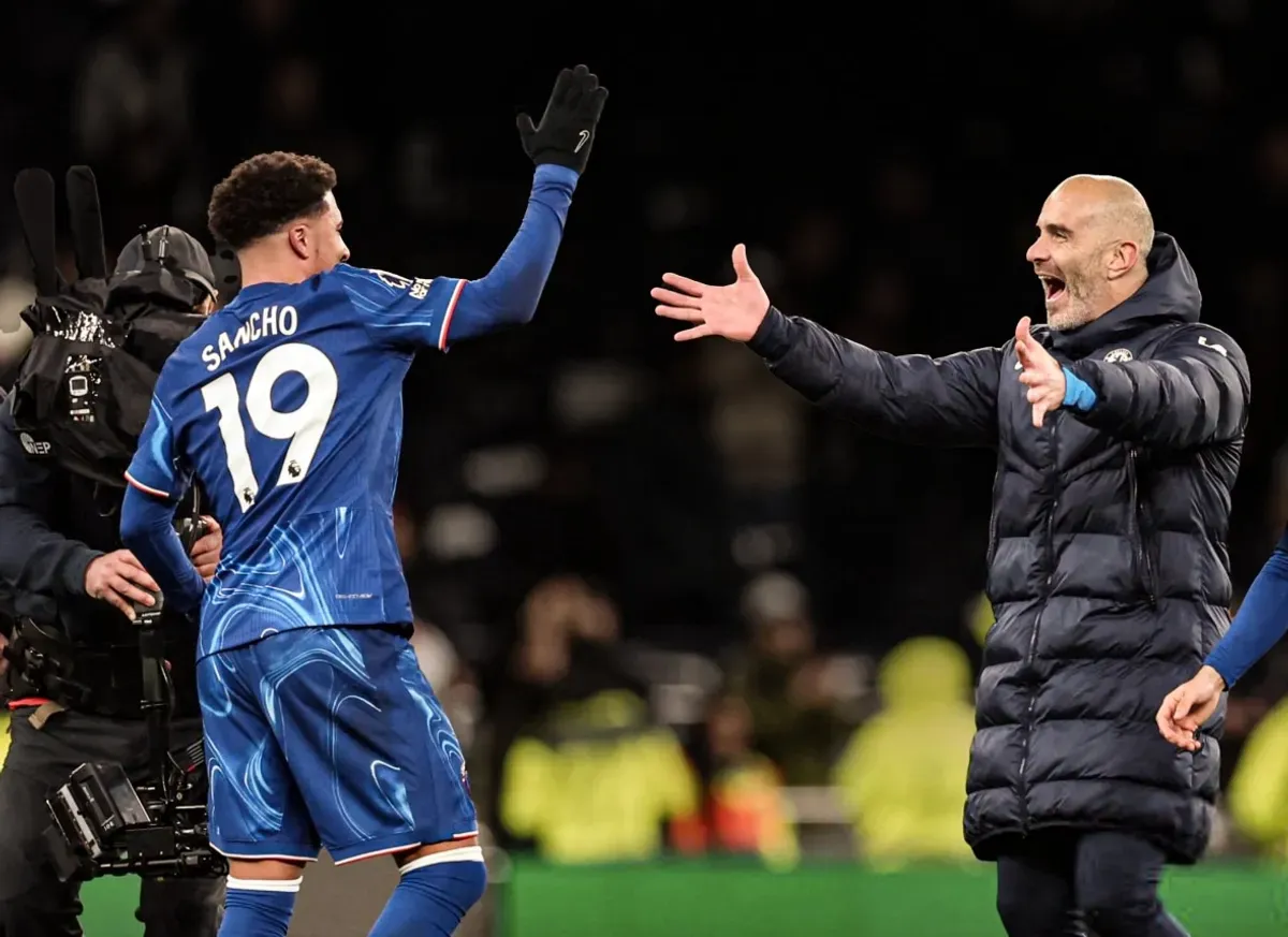 Performa gacor Jadon Sancho musim ini tak lepas dari peran Enzo Maresca. (Sumber: X/@FabrizioRomano)