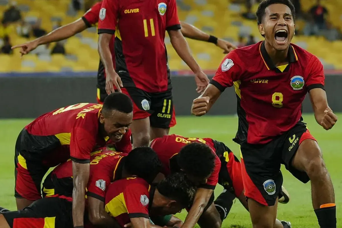 Streaming Timor Leste vs Singapura. (Sumber: Instagram @aseanutdfc)