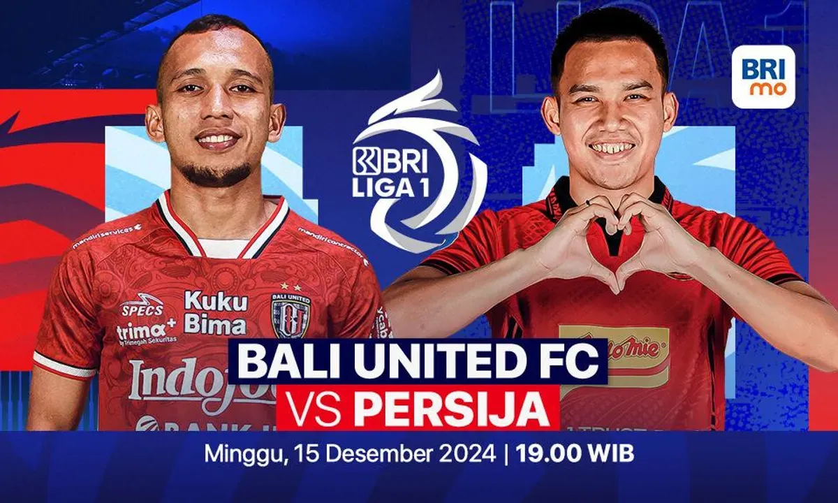 Link live streaming pertandingan Bali United vs Persija Jakarta, pada pekan ke-15 Liga 1 2024-25. (Sumber:  | Foto: Vidio)