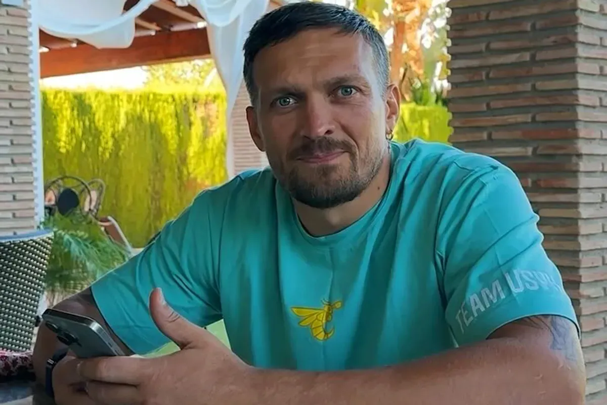 Oleksandr Usyk. (Sumber: Instagram @usykaa)