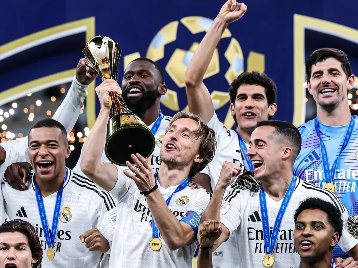 Real Madrid juara FIFA Intercontinental Cup 2024. (Sumber: Instagram/@433)