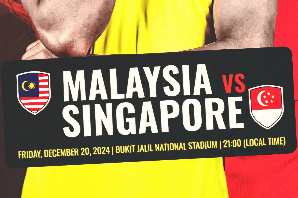 Pakai link live streaming ini untuk saksikan pertandingan Piala AFF 2024 antara Malaysia vs Singapura. (Sumber: X/ aseanutdfc)