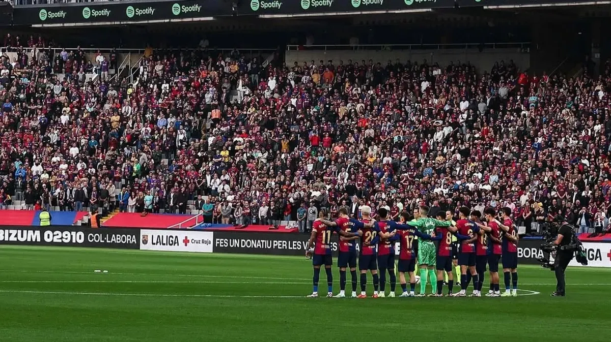 Barcelona tak memiliki stadion untuk menggelar babak 16 besar Liga Champions. (Sumber: Instagram/@fcbarcelona)