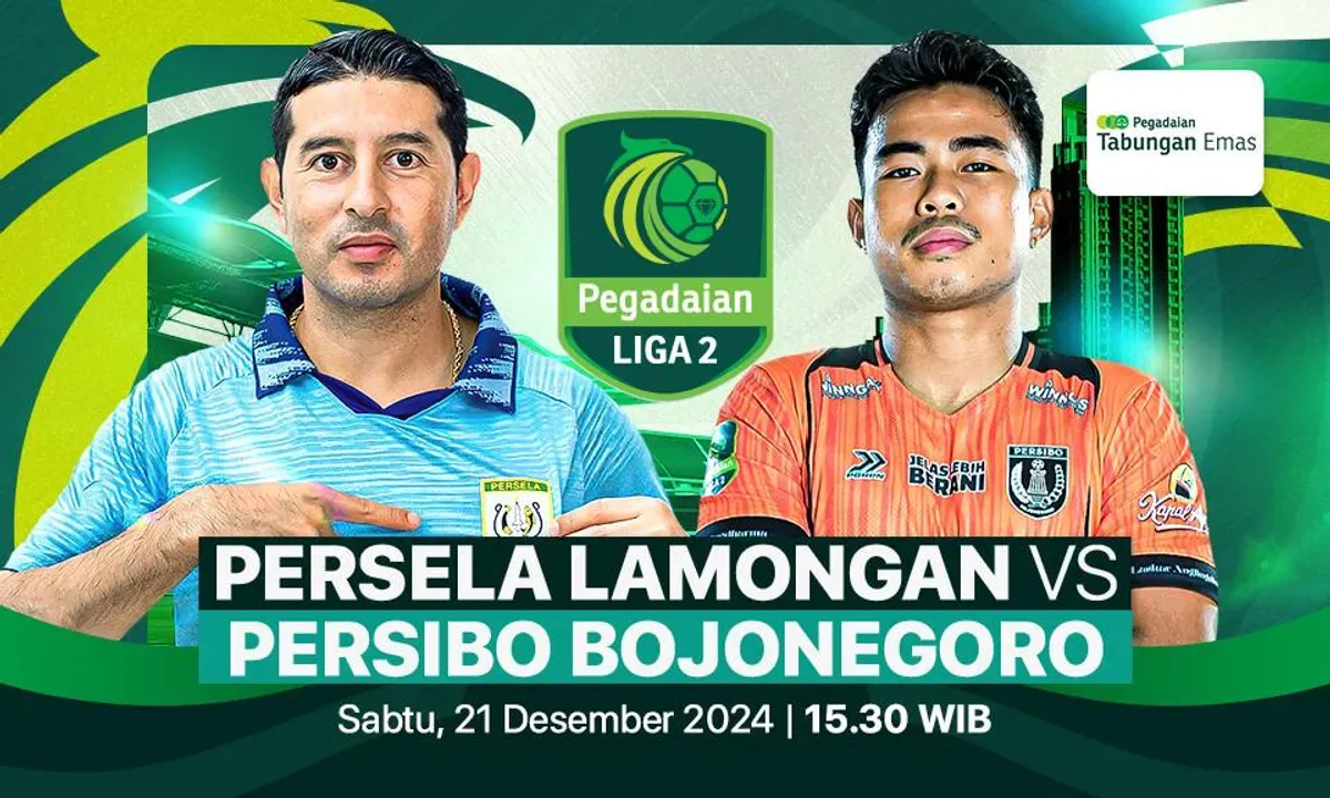 Link live streaming pertandingan Persela Lamongan vs Persibo Bojonegoro, dalam lanjutan kompetisi Liga 2 2024-2025. (Sumber:  | Foto: Vidio)