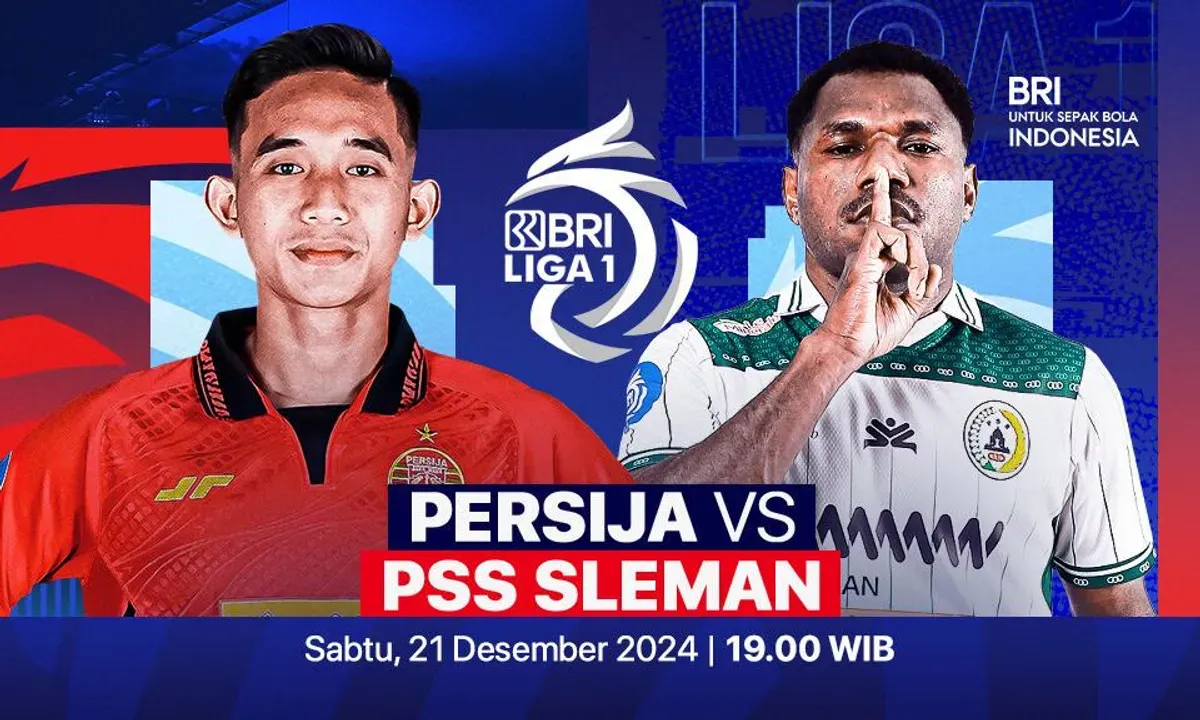 Link live streaming pertandingan Persija Jakarta vs PSS Sleman, pada pekan ke-16 Liga 1 2024-25. (Sumber:  | Foto: Vidio)