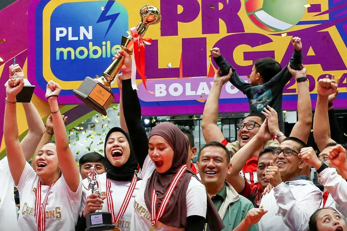 Jadwal Proliga 2025 yang akan digelar tanpa juara bertahan di sektor putri, Jakarta BIN. (Sumber: Instagram @proliga_official)