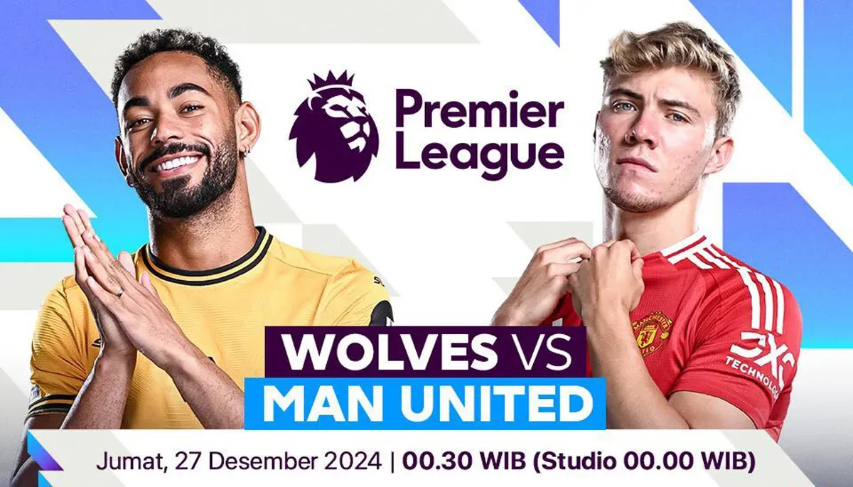 Preview, Head to Head dan Link Live Streaming Wolverhampton vs Manchester United. (Sumber: Vidio)