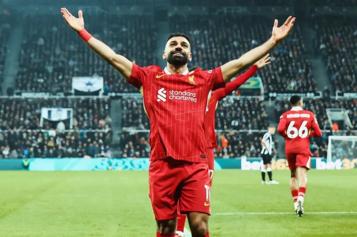 Jadi Pemain pertama yang mampu cetak gol dan assist 2 digit sebelum periode Natal, Mohamed Salah Cetak Sejarah! (Sumber: X/ AnythingLFC)