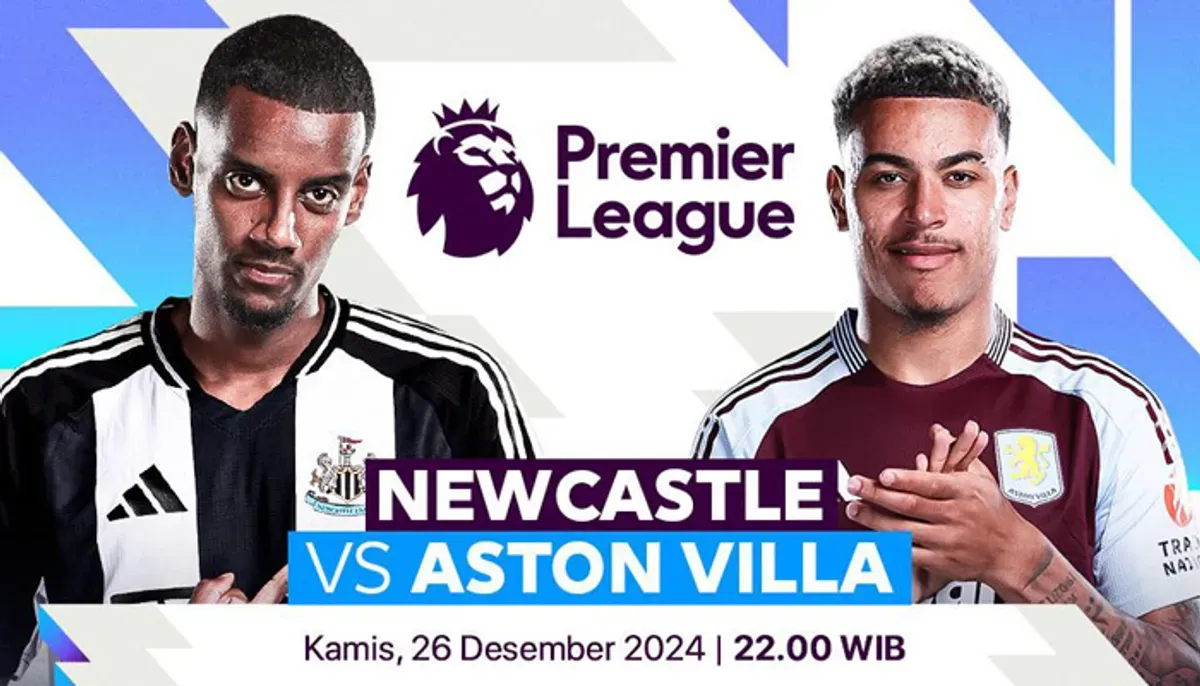 Link live streaming Newcastle United vs Aston Villa. (Sumber: Vidio)