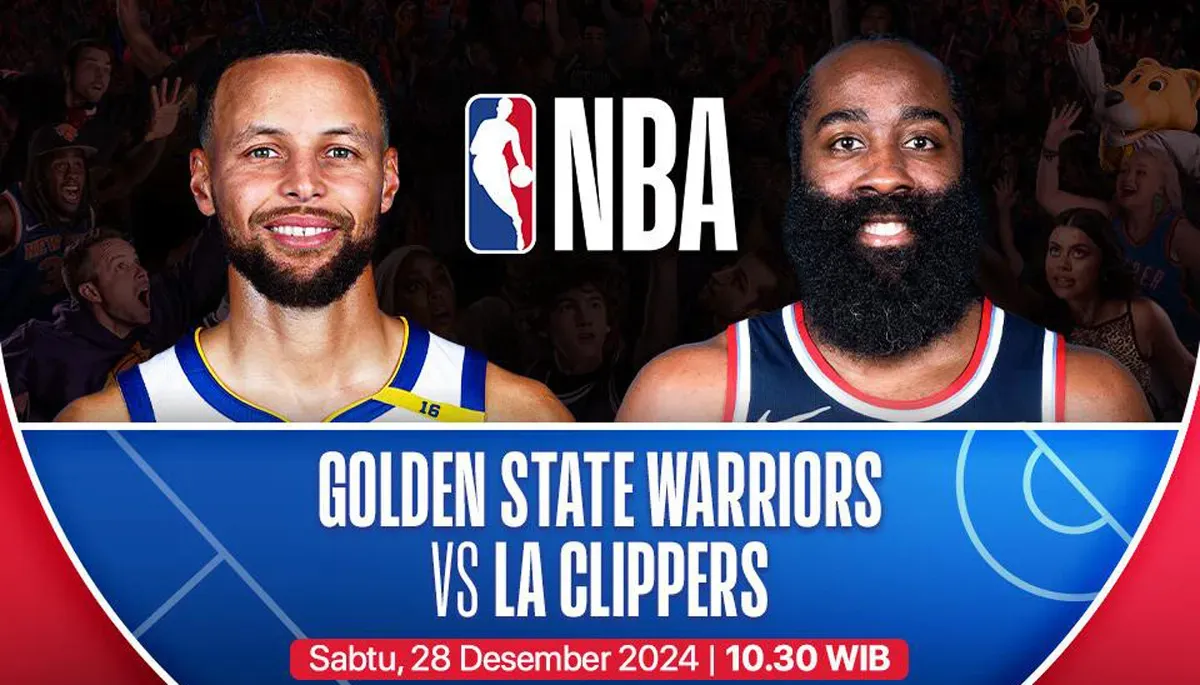 Link Live Streaming Golden State Warriors vs LA Clippers. (Sumber: Vidio)