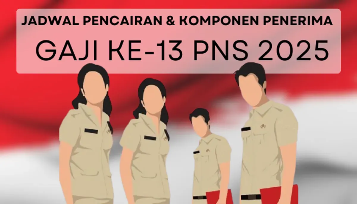 Update terbaru! Gaji ke-13 untuk pensiunan PNS, TNI, dan Polri cair Juni 2025, berikut daftar penerima dan komponen penghitungannya. (Sumber: Poskota/Aldi Harlanda Irawan)