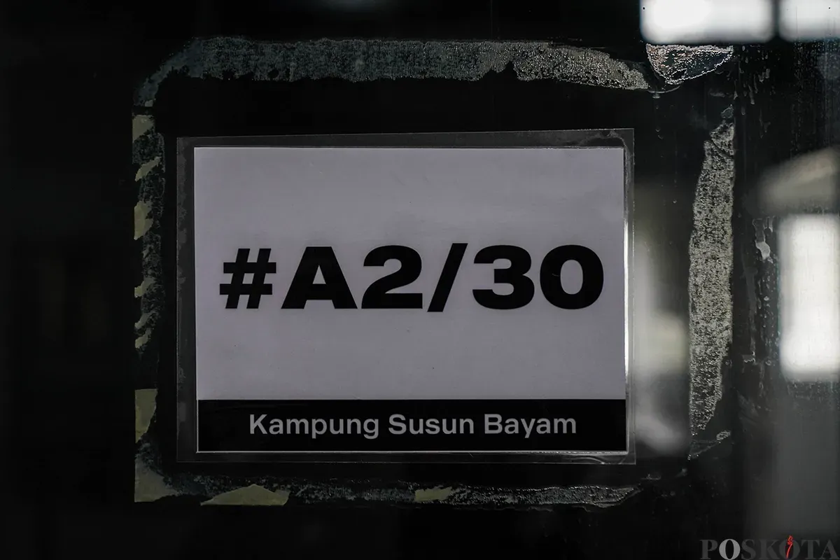 Suasana Rumah Susun Sederhana Sewa (RUSUNAWA) Kampung Bayam, Jakarta Utara, Sabtu, 12 April 2025. (Sumber: Poskota/Bilal Nugraha Ginanjar)