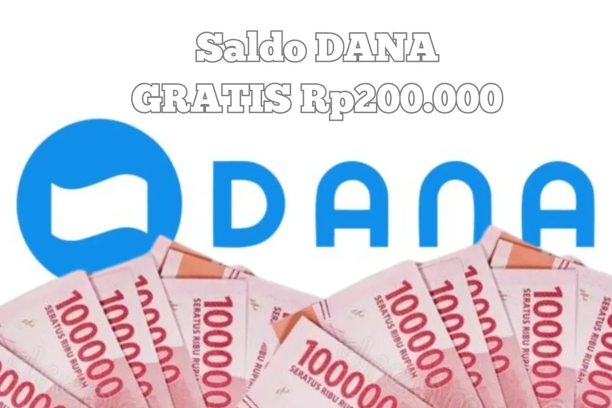 Cara klaim saldo gratis Rp200 Ribu melalui fitur DANA Kaget.  (Sumber: Poskota/Syania Nurul Lita Baikuni)