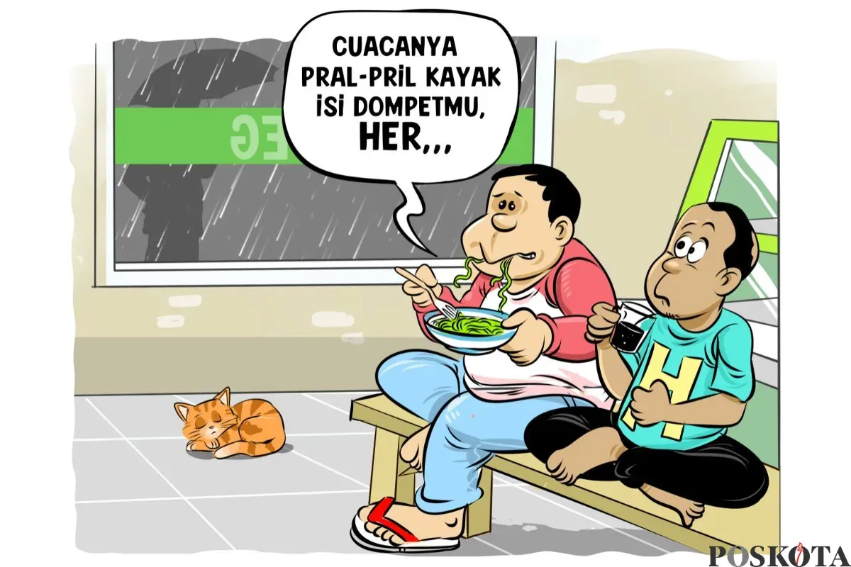 Obrolan Warteg. (Sumber: Poskota/Arif Setiadi)