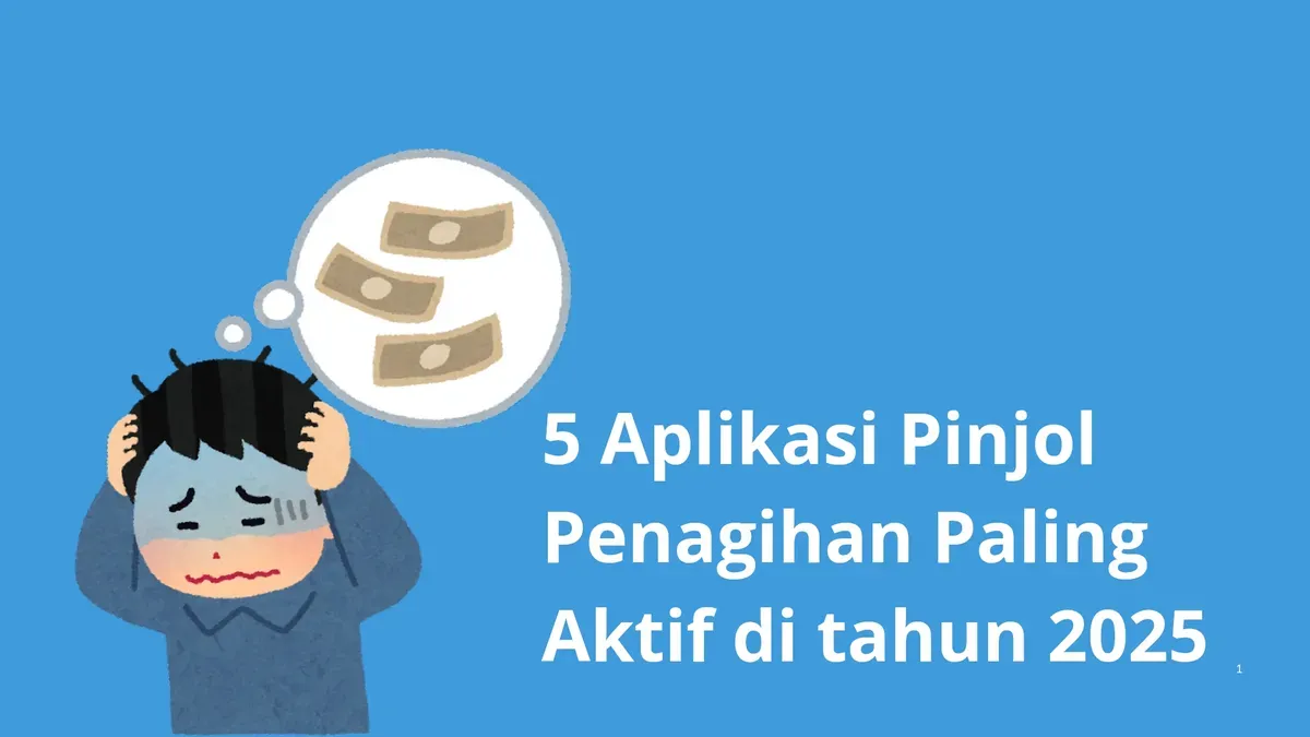 Aplikasi pinjol penagihan paling aktif di tahun 2025. (Canva)