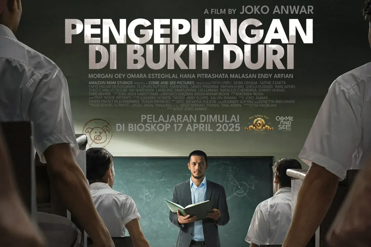 Poster film Pengepungan di Bukit Duri. (Sumber: X/@TarizSolis)