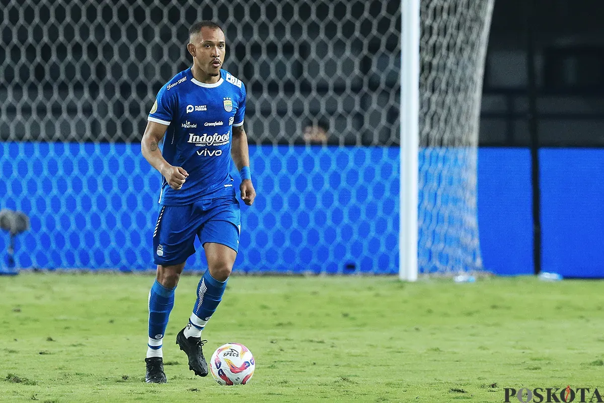 Pemain Persib, Gustavo Franca (Sumber: Poskota/Ade Mamad)