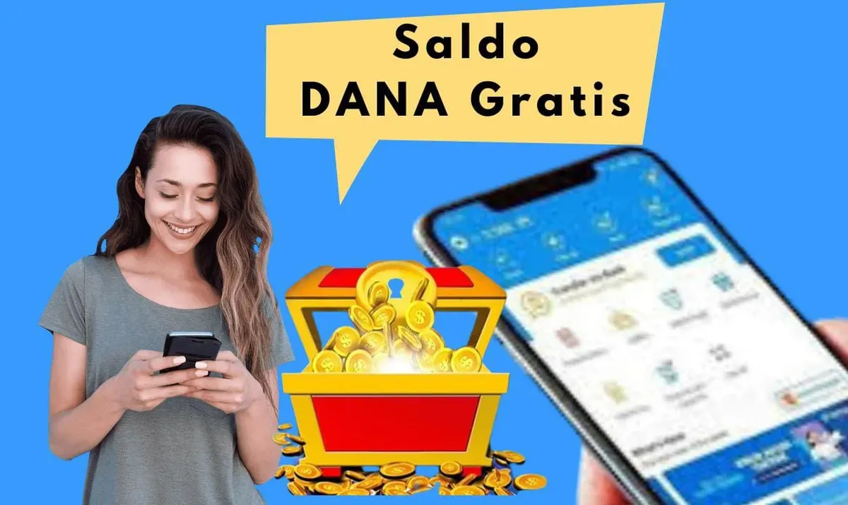 Cara dapatkan saldo DANA gratis dari apikasi pengahsil uang. (Sumber: Poskota/Risti Ayu Wulansari)