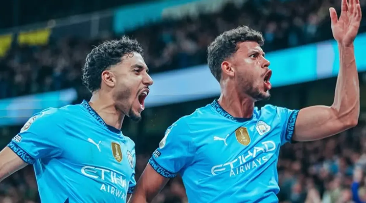 Manchester City berhasil meraih kemenangan dramatis atas Aston Villa. (Sumber: Instagram/@mancity)