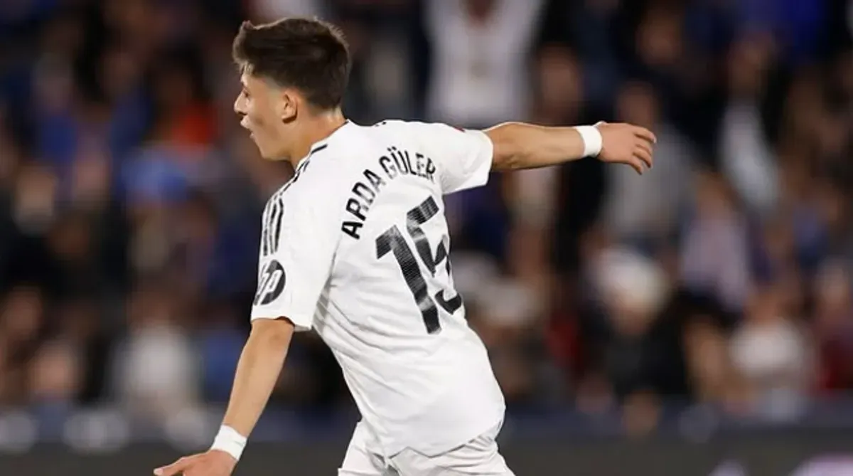 Gol tunggal Arda Guler membawa  Real Madrid berhasil meraih kemenangan penting dengan skor 1-0 atas Getafe dalam laga lanjutan La Liga 2024/2025. (Sumber: Instagram/@realmadrid)