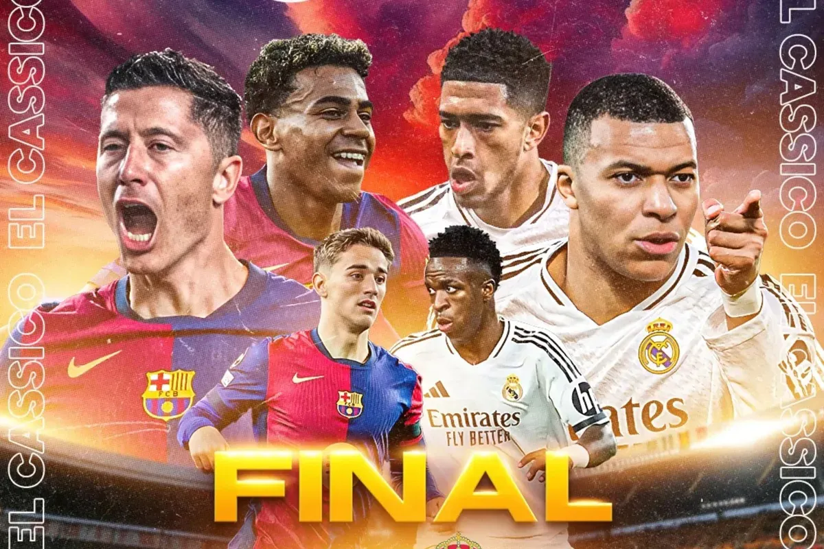Link live streaming Barcelona vs Real Madrid Copa del Rey 2025. (Sumber: Instagram @rctisports)