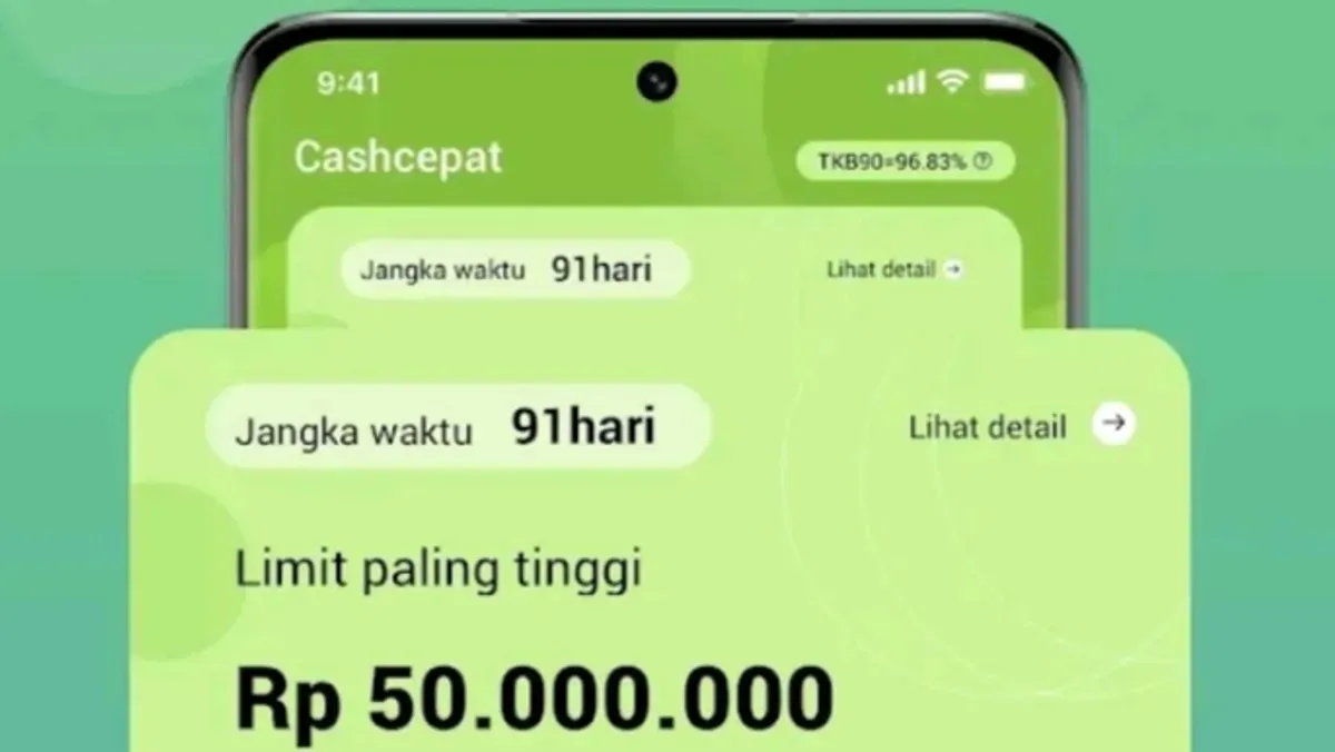 Proses mudah ajukan pinjaman tanpa jaminan di aplikasi Cashcepat, solusi keuangan cepat yang sudah terdaftar resmi di OJK. (Sumber: Play Store/Cascepat)