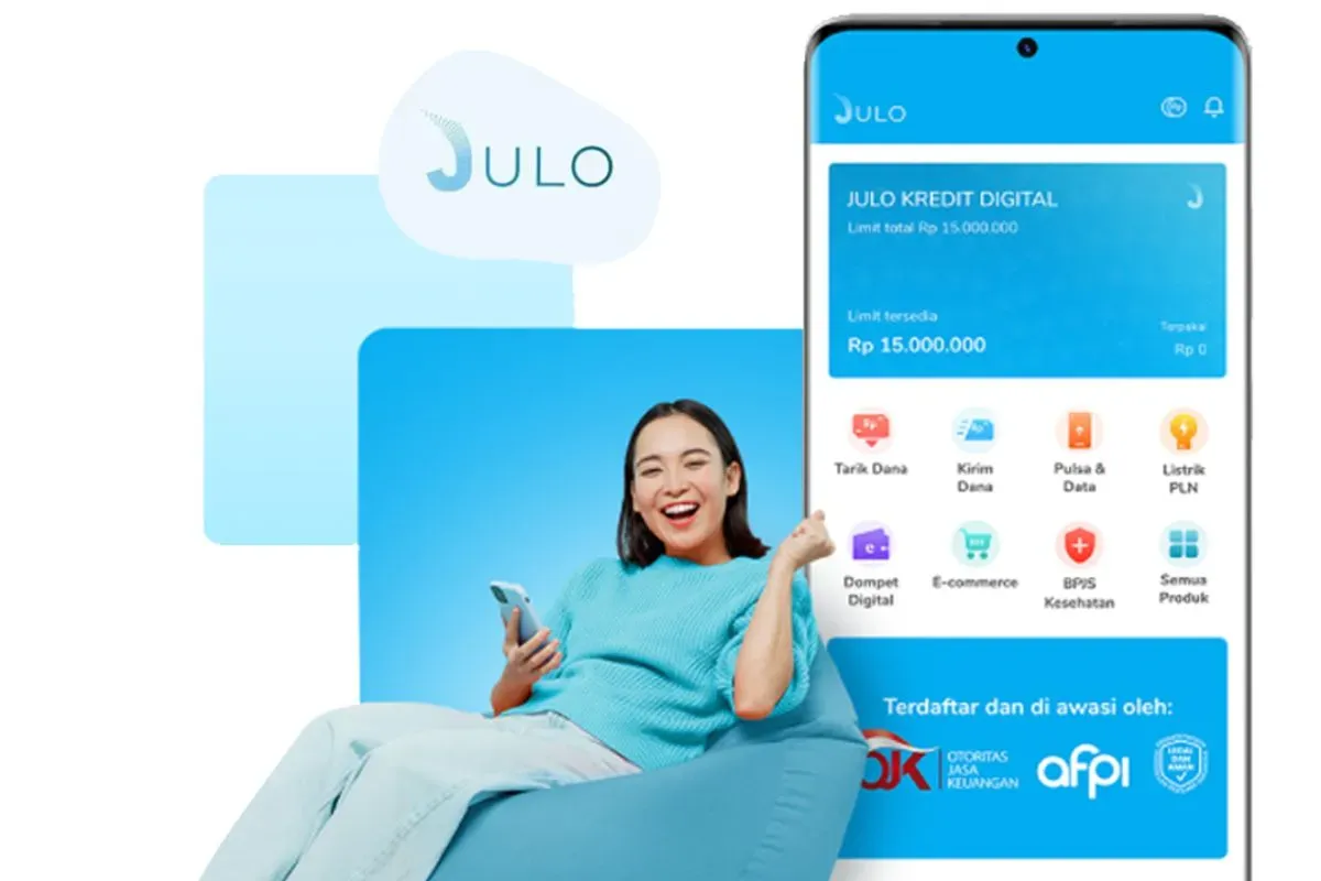 Aplikasi pinjaman online JULO.  (Sumber: Pinterest)