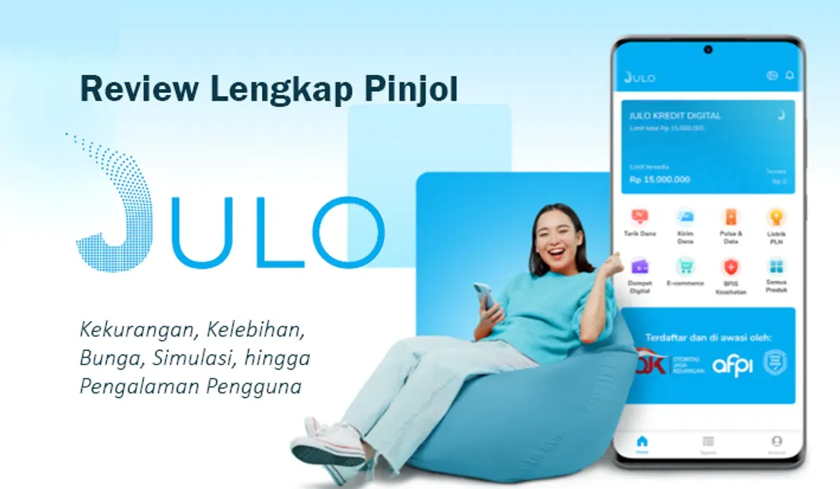 Aktivasi pinjaman saldo DANA kini semakin mudah melalui aplikasi resmi OJK, JULO, dengan limit pinjaman hingga Rp50 juta dan tenor fleksibel. (Sumber: Dok/Pindar Julo)