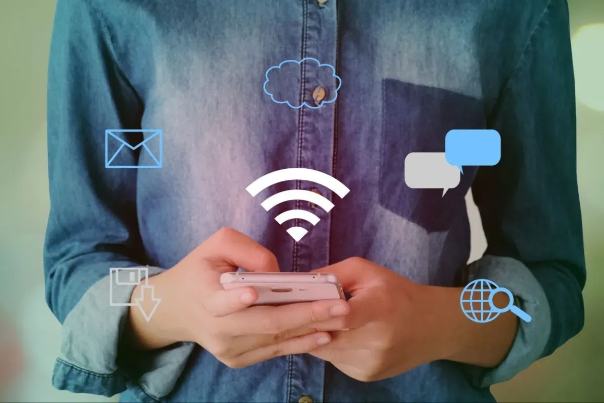 Cara sambung WiFi melalui scan barcode. (Sumber: Pinterest)