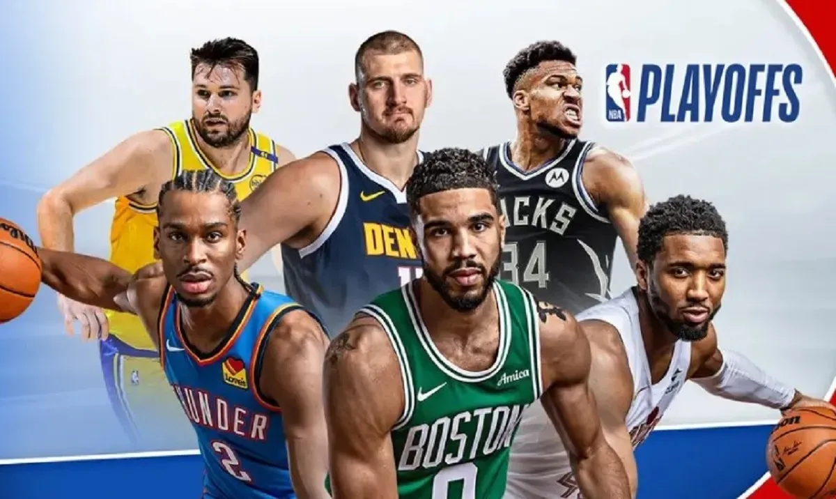 Streaming Houston Rockets vs Golden State Warriors. (Foto: Vidio)