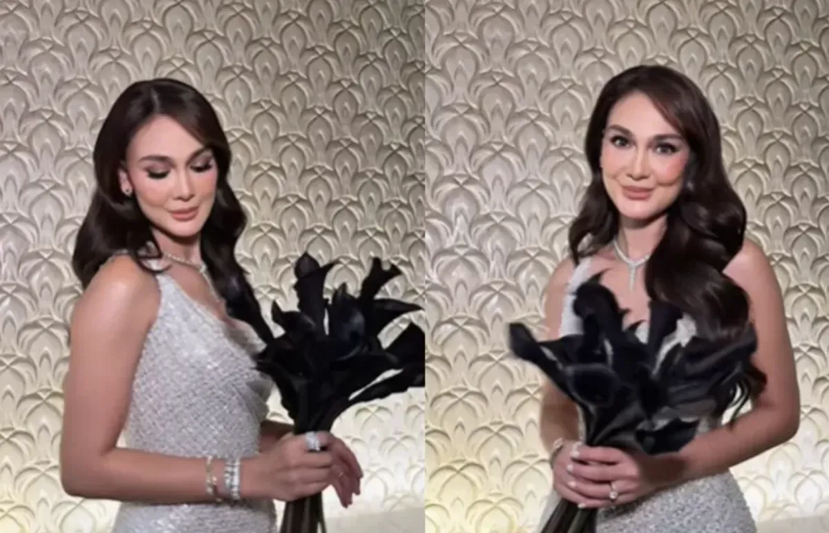 Makna Buket Bunga Hitam di Pernikahan Luna Maya: Ini Jenis dan Harga Aslinya! (Sumber: Tiktok/@lunamaya)