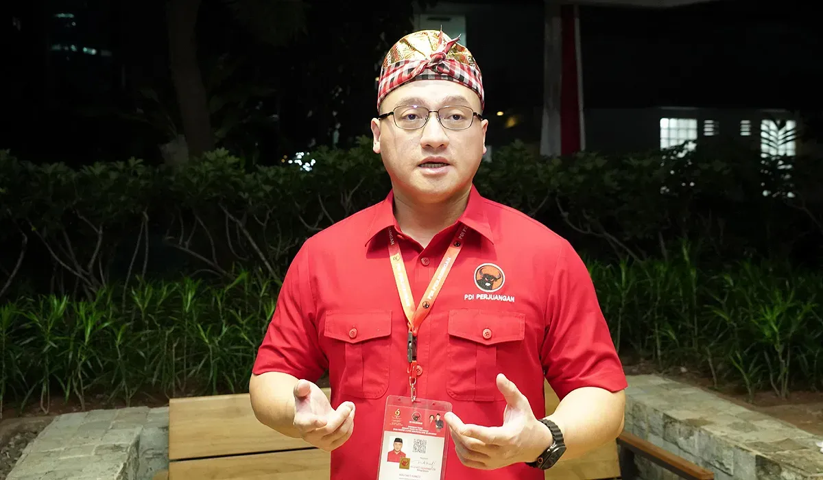 Politikus PDI Perjuangan, Hardiyanto Kenneth. (Sumber: Dok DPD PDIP Jakarta)