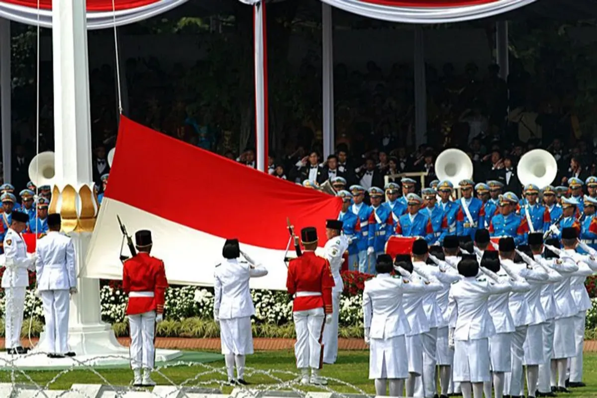 Jadwal dan cara pendaftaran upacara 17 Agustus 2025 dalam rangka HUT RI ke-80. (Sumber: Pinterest)