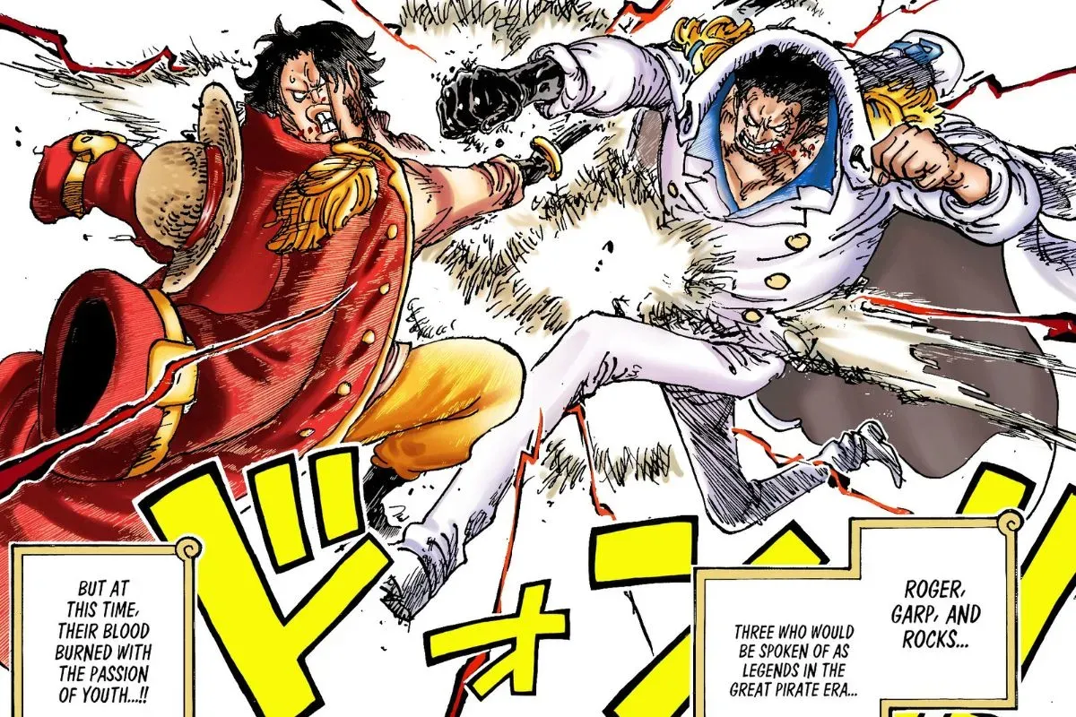 Review manga One Piece Chapter 1156. (Sumber: X/@F2V)