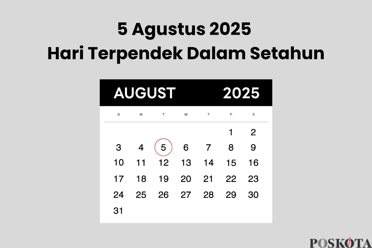 5 Agustus 2025 Jadi Hari Terpendek, Begini Penjelasan dan Penyebabnya (Sumber: Canva/Edited Muhammad Ibrahim)
