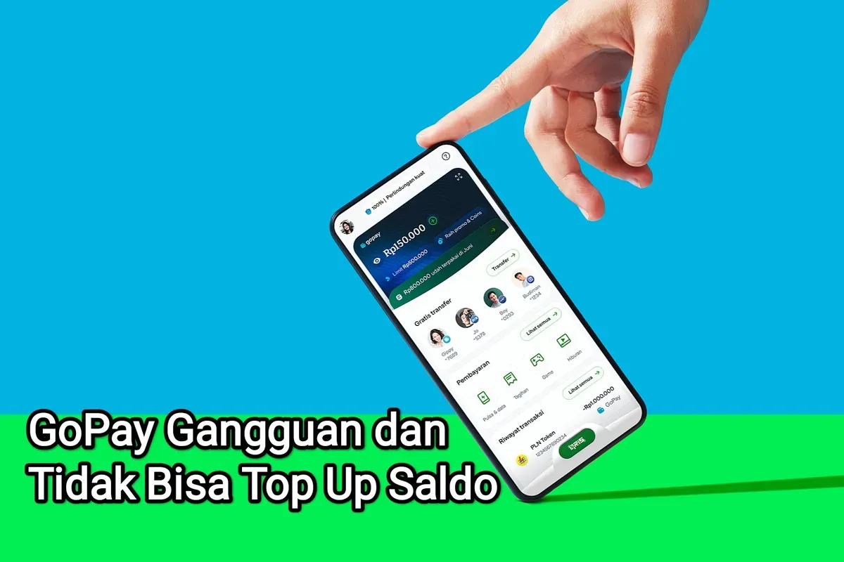 Penyebab GoPay gangguan dan tidak bisa top up saldo hari ini, Senin, 4 Agustus 2025. (Sumber: GoPay)