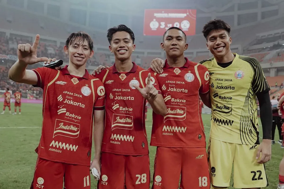 Persija Jakarta akan melakoni 4 laga di bulan Agustus 2025 ini, terberat lawan Dewa United. (Sumber: persija.id)