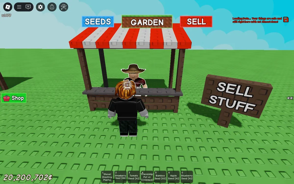 Resep membuat Sushi di Cooking Event Grow a Garden (Sumber: Roblox)